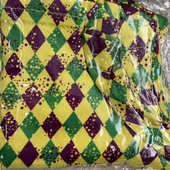 New set/2 Adult Mardi Gras neck gaiters - Picture 3 of 5